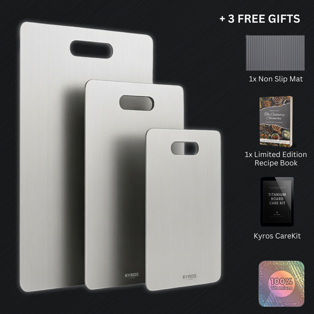 Kyros Pure Titanium Cutting Board